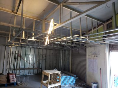 Instalación Perfilería Cielo y Tabiques