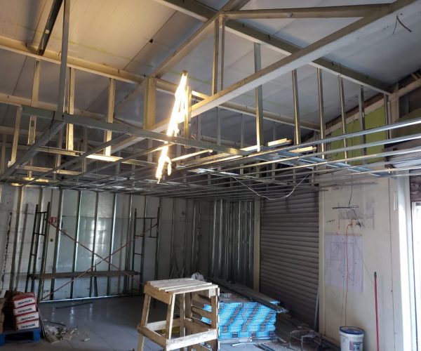 Instalación Perfilería Cielo y Tabiques